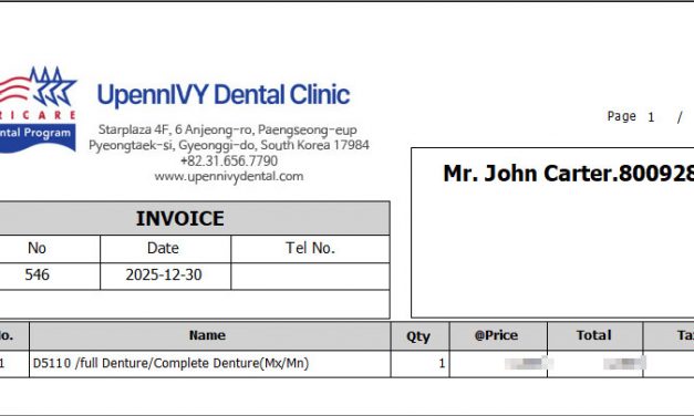 달러 결제 POS 인보이스 포맷(FRENCH3) 설정 및 출력 항목 안내